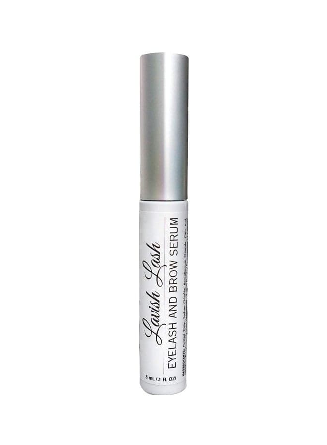 Lavish Lash Eyelash Growth Enhancer And Brow Serum Black