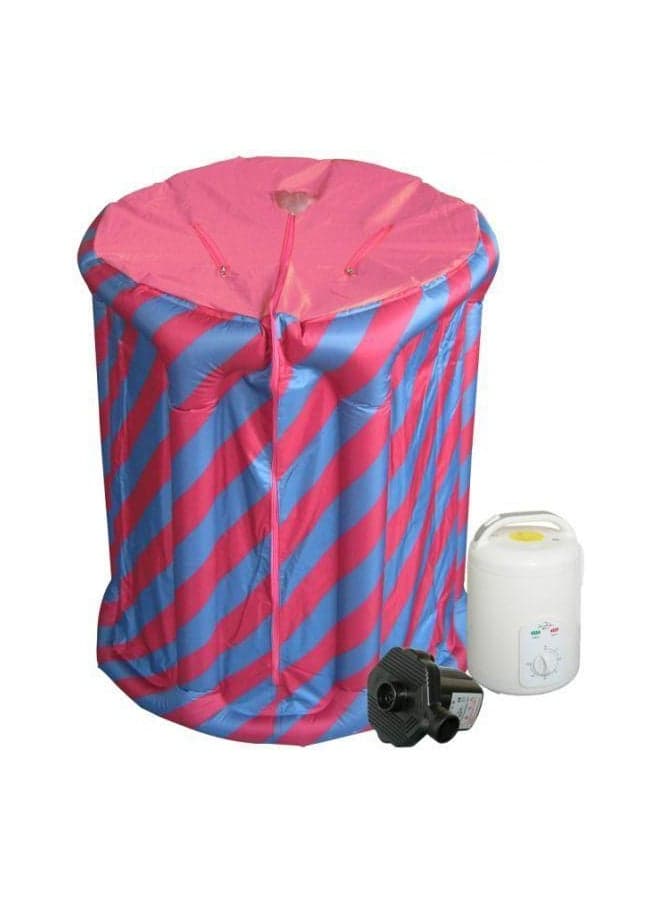 Portable Steam Sauna Pink/Blue