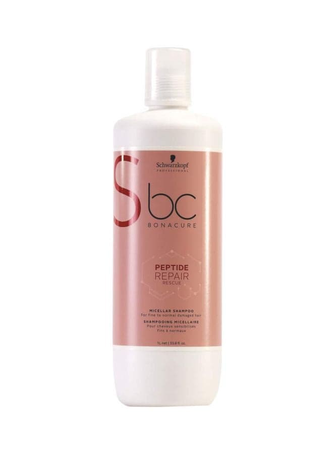 Bonacure Peptide Repair Rescue Micellar Shampoo 1Liters
