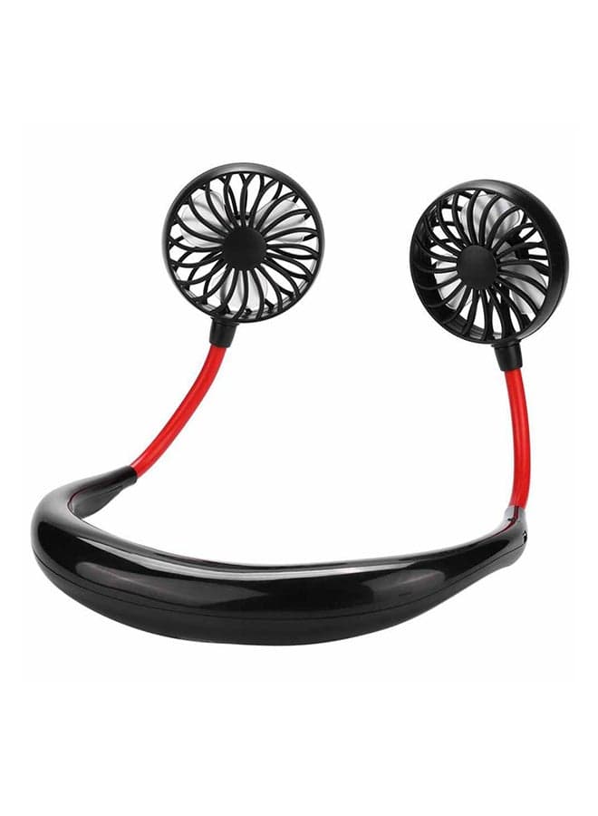 Mini USB Neck Fan FS024 Black/Red