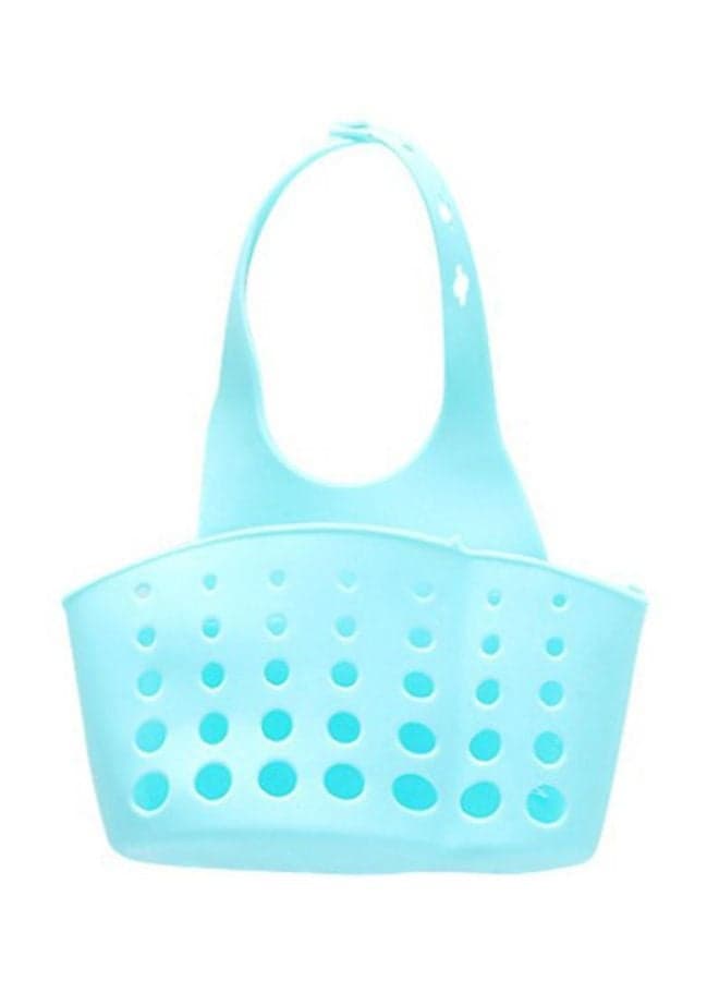Adjustable Sink Storage Basket Blue 20x11x5cm