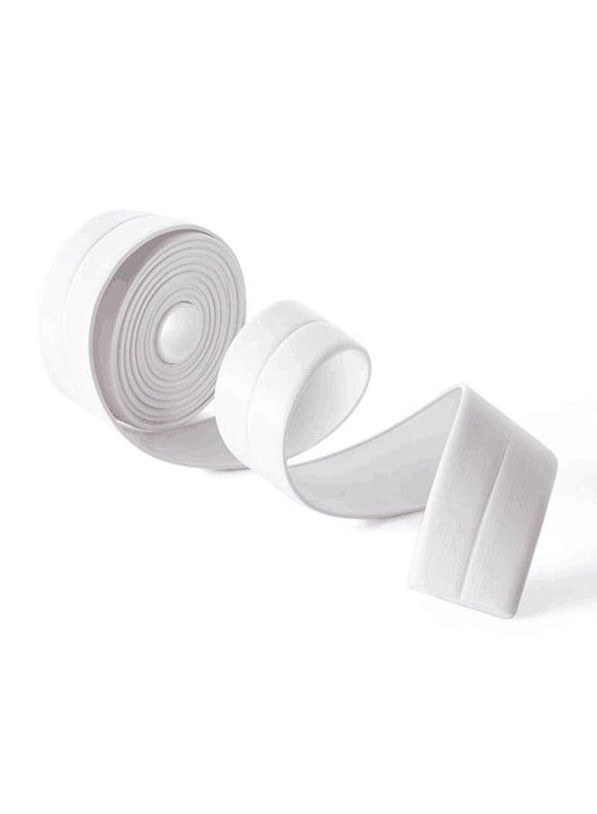 Waterproof Tape Wall Sticker White 4x3.8centimeter