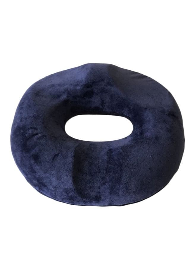 Memory Foam Seat Cushion Dark Blue 30x7x22centimeter