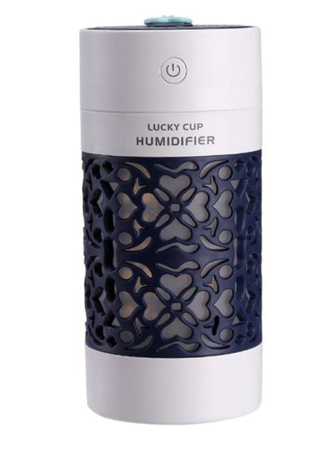 Multi-Purpose Night Light Air Humidifier 0.25L Navy Blue/White