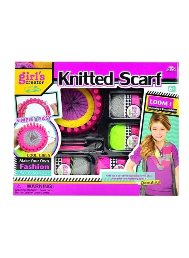 6-Piece Scarf Knitting Set 285