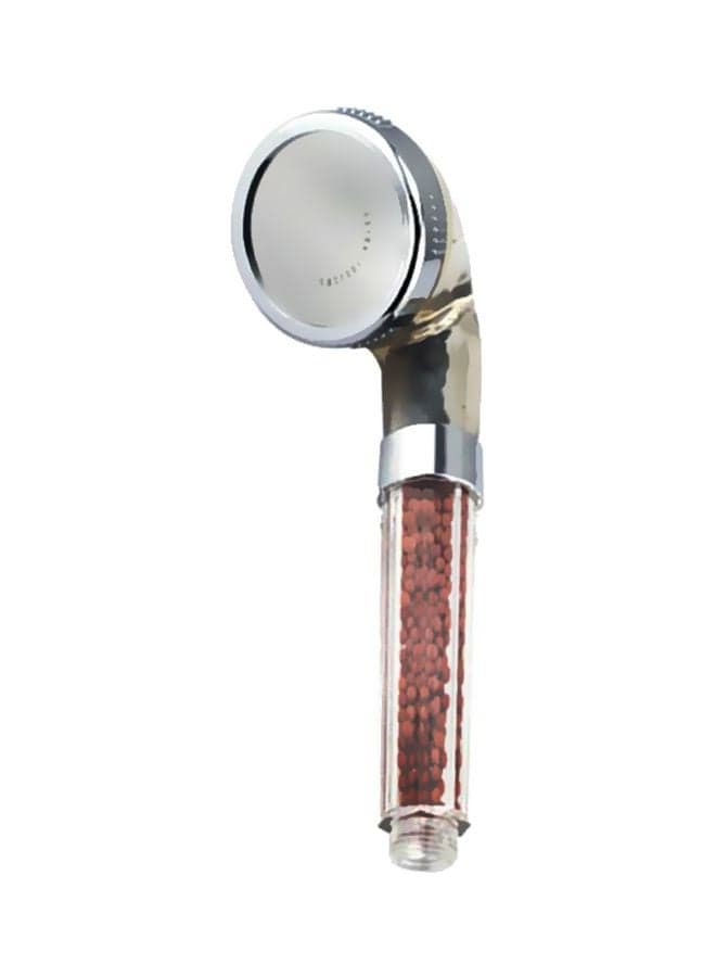 Handheld Shower Head Silver/Clear