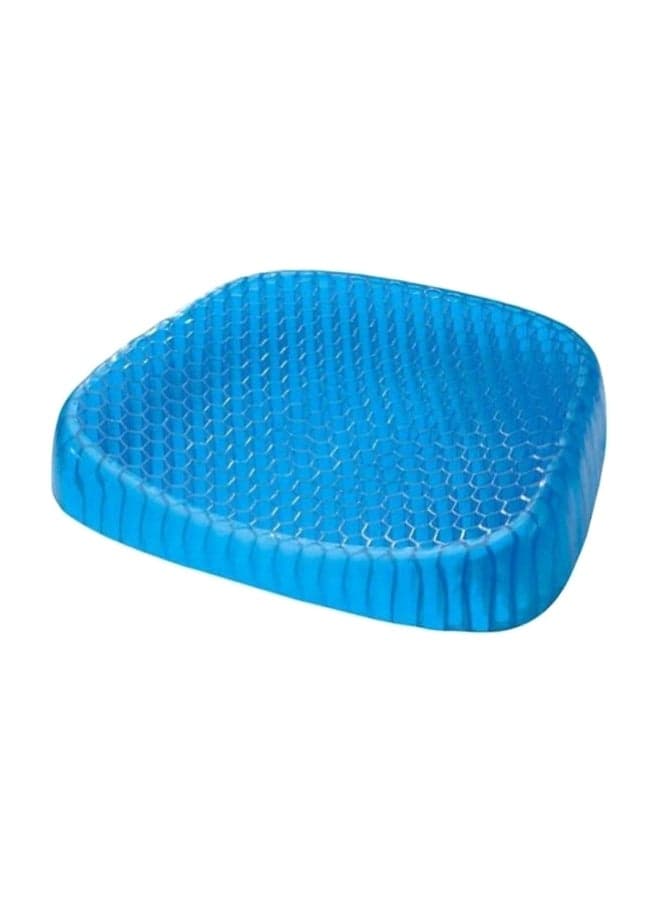 Seat Support Gel Cushion Blue