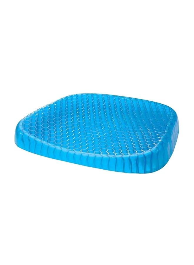 Seat Support Gel Cushion Blue