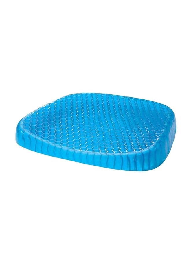 Seat Support Gel Cushion Blue