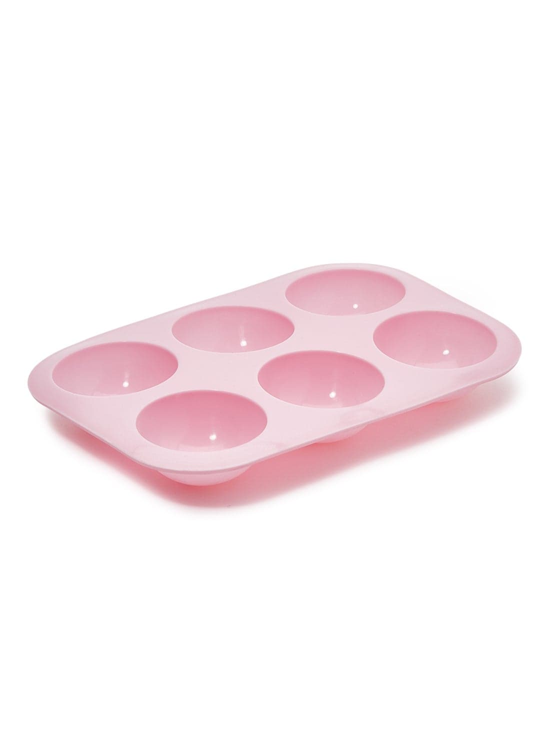 6 Round Shape Mold Pink 19.3x5x13.2cm