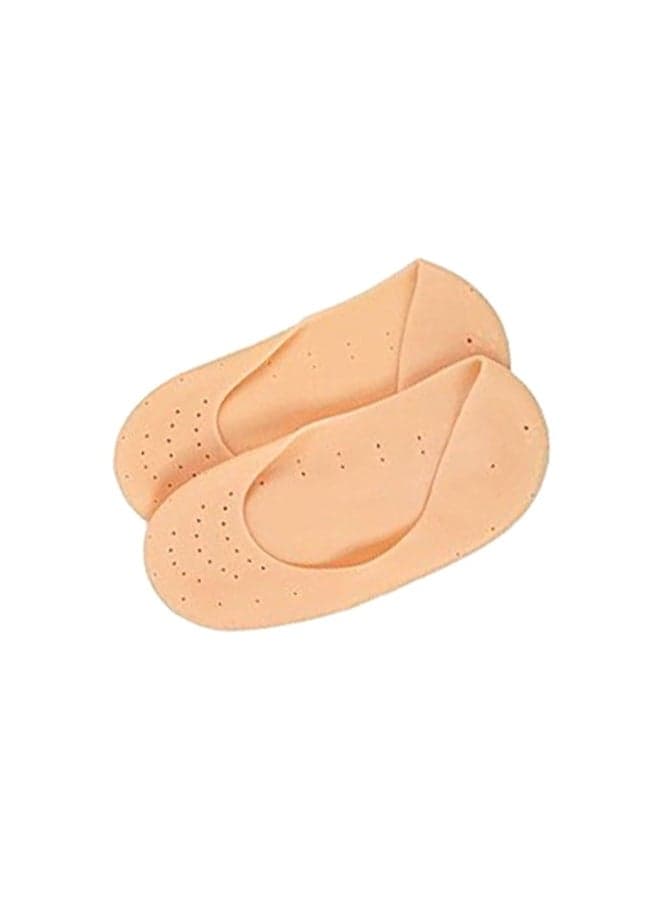2-Piece Silicone Gel Moisturizing Socks Set