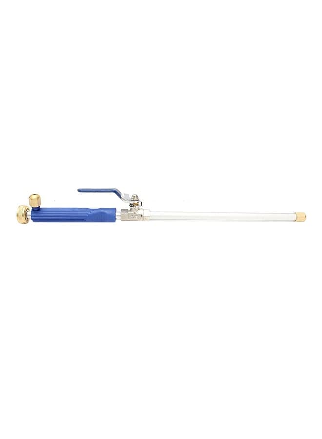 Water Jet High Pressure Spray Nozzle Cleaning Tool Blue/Silver 47 x 7 x 4cm