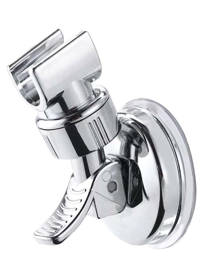 Adjustable Shower Head Holder Silver