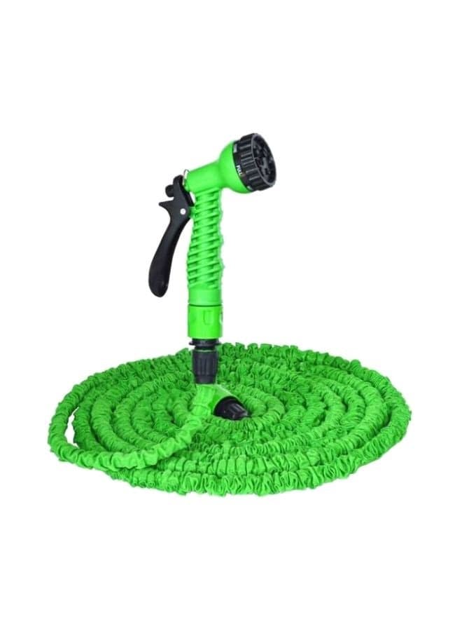 Expandable Water Hose With Spray Gun Green/Black 30meter