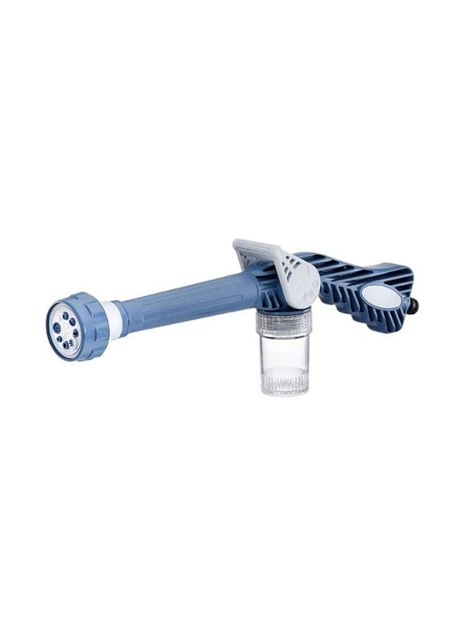 Water Spray Gun With Soap Dispenser Blue