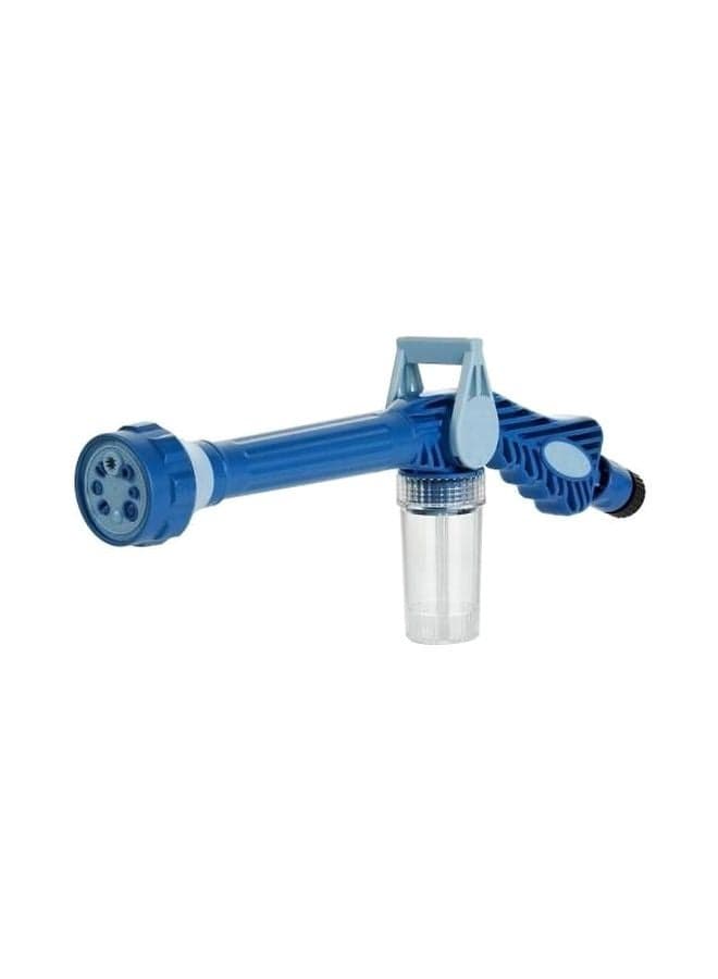 8 In 1 Water Spray Gun Blue/White/Clear