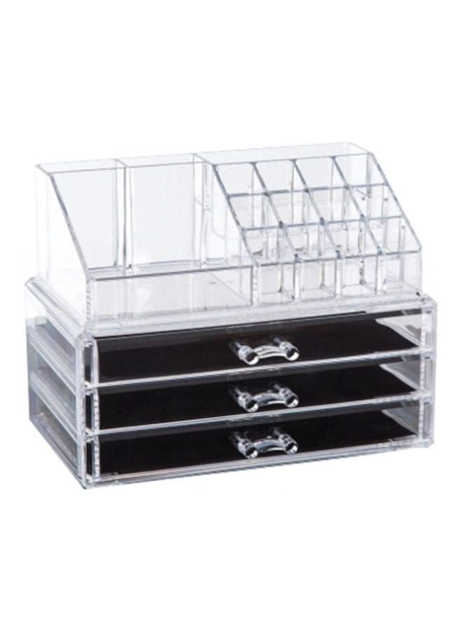 Acrylic Makeup Storage Organizer Clear