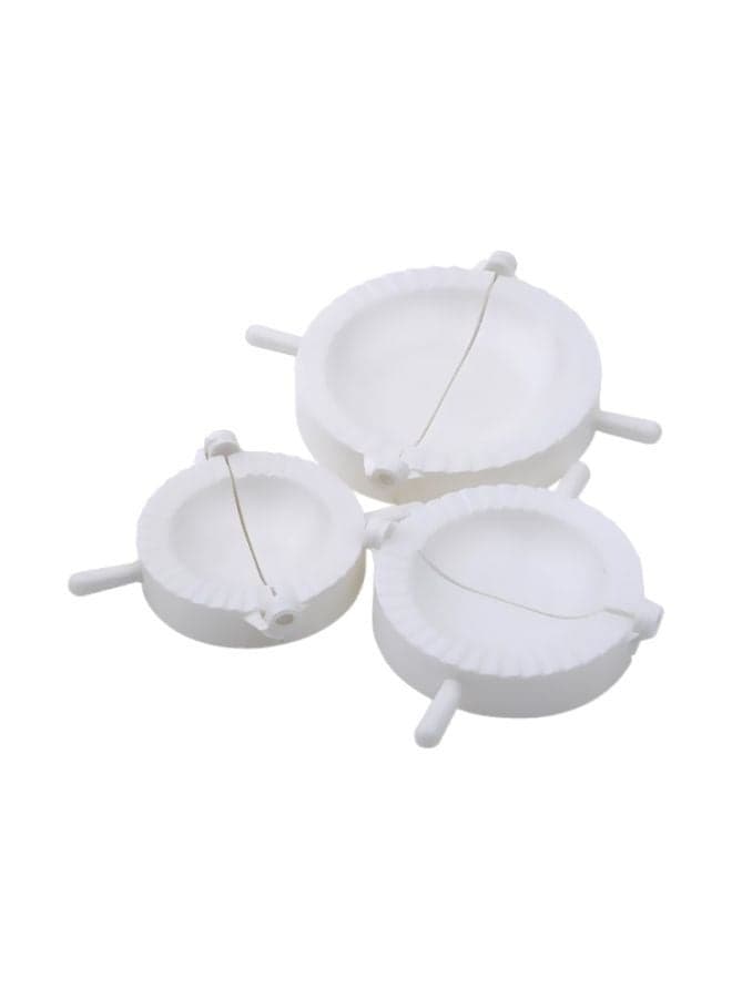 3-Piece Dumpling Mould White