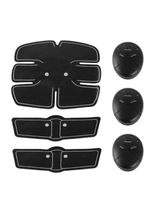 6-Piece Abdominal Muscle Toner Set 21x10x2.3cm