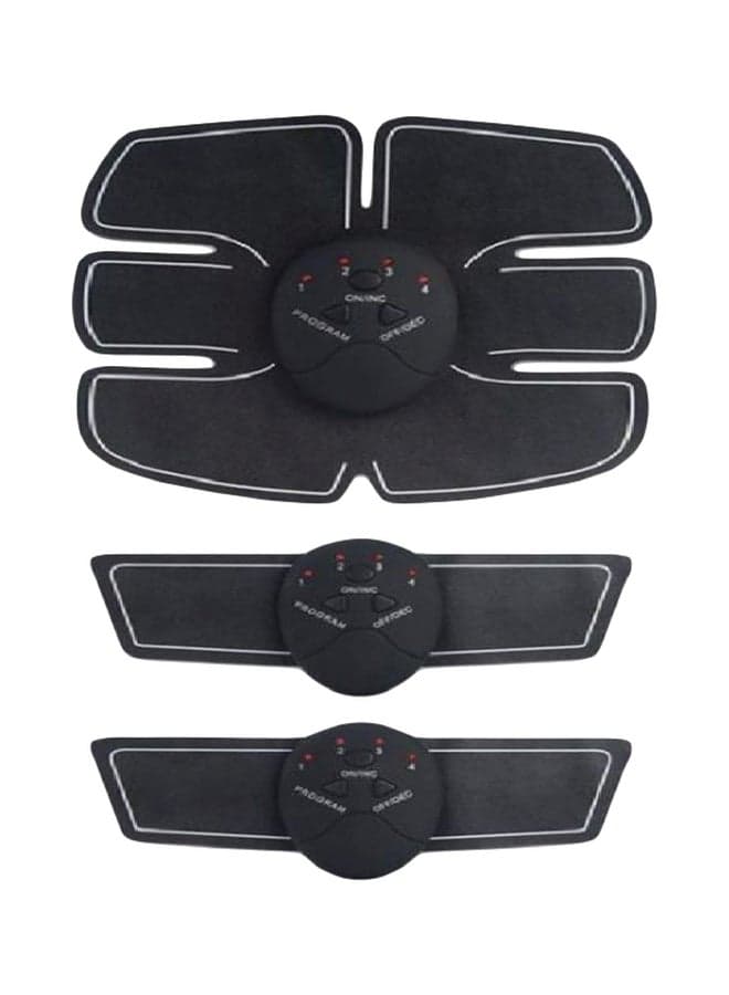 3-Piece Abdominal Muscle Toner Fitness Belt
