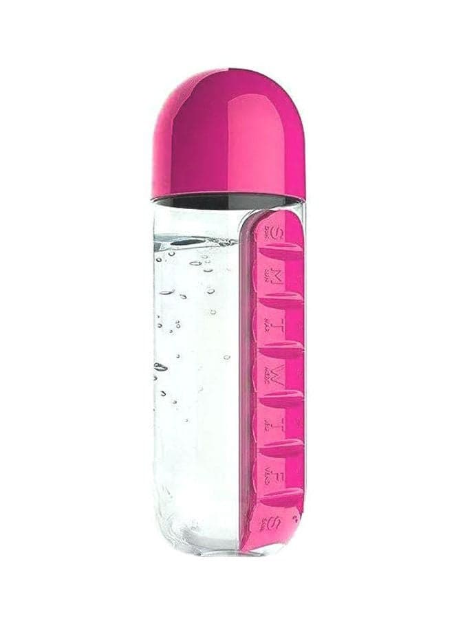 Water Bottle With Pill Box
