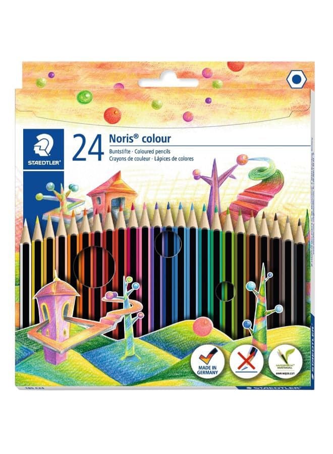 24-Piece Noris Colour Pencil Set Multicolour