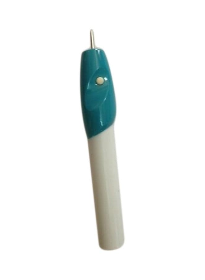 Electric Engraver White/Blue