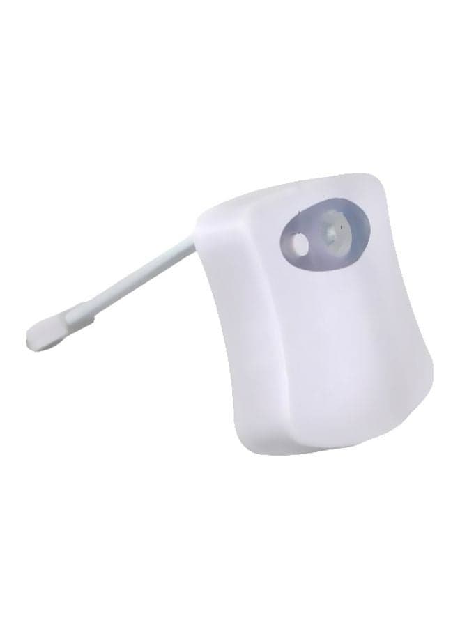 Motion Sensor Toilet Night Light Multicolour 65x15x65mm