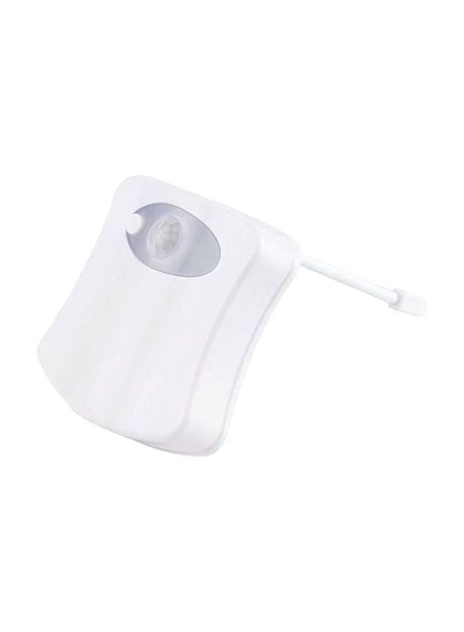 Motion Activated LED Toilet Light Multicolour 6x7x1.8cm
