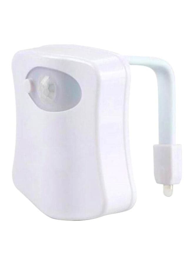 8 Colours Toilet Night Light White