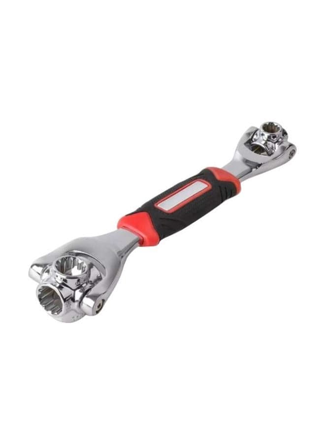 48-In-1 Multipurpose Socket Wrench Silver/Red/Black