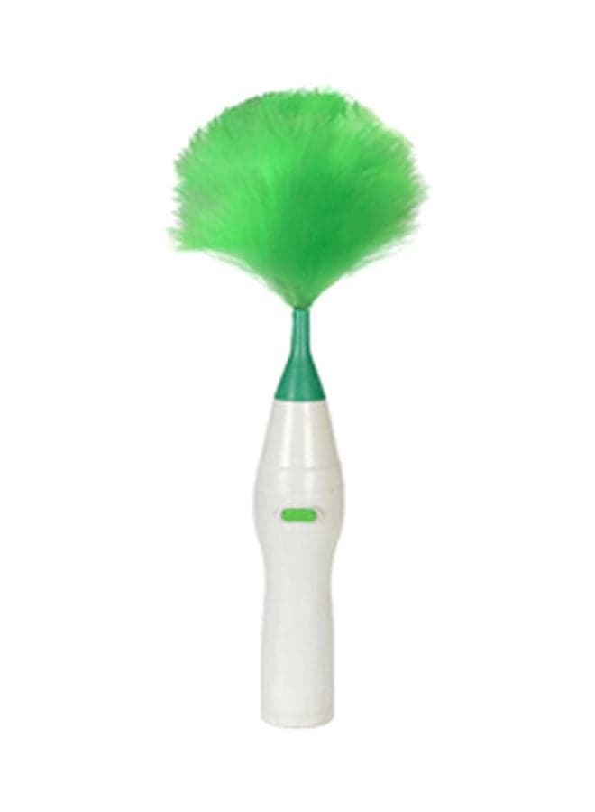 Motorized Duster Green/White 5 x 8 x 50cm