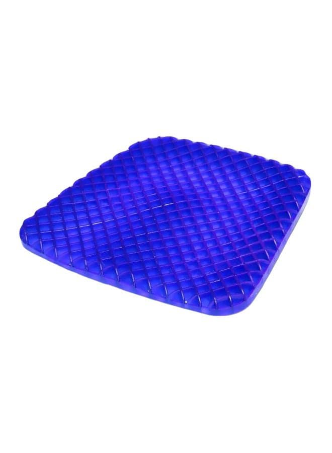 Gel Cushion Honeycomb Shaped Chair Pad Blue