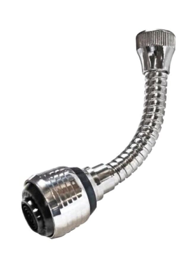 Abrasion Resistant 360 Degree Flexible Faucet Sprayer Silver