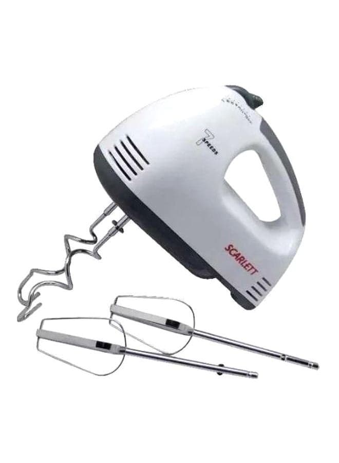 5-Piece Hand Mixer Set 180W 56525 White