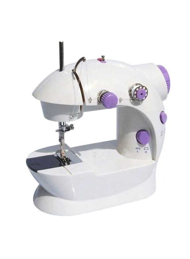 Electric Sewing Machine FHSM-202 White/Purple/Silver