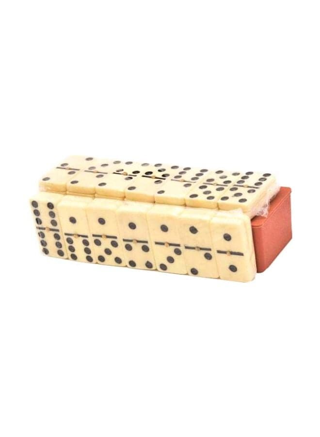 28-Piece Dominoes Arabia Dice Games