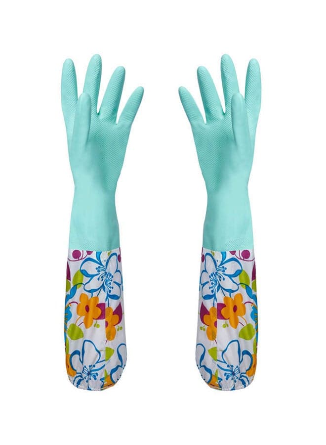 Thickened Dishwashing Gloves Multicolour 52cm