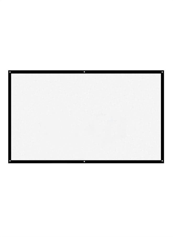 70-Inch Foldable Projector HD Screen H70 White