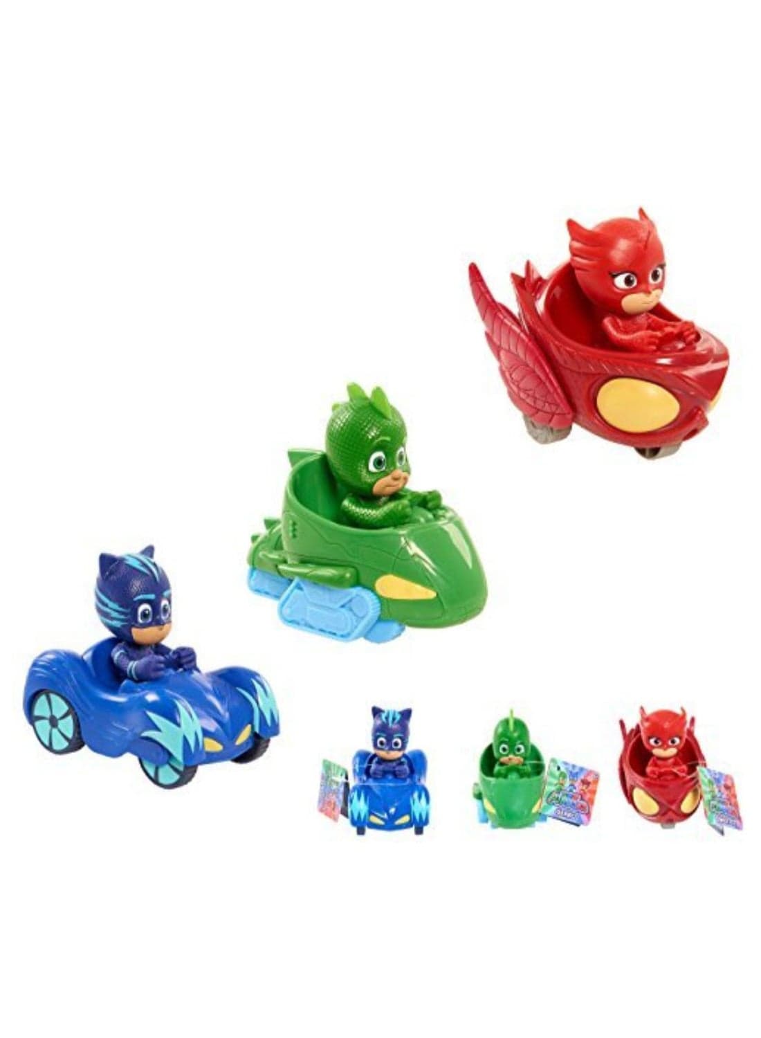 3-Piece Mini Vehicle With Play Figure Set