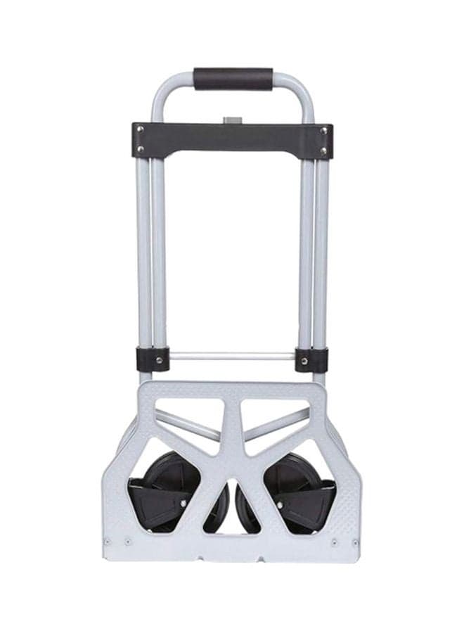 Luggage Trolley Cart Silver/Black