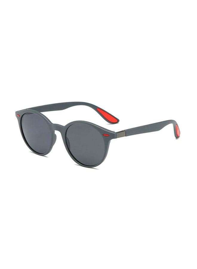 Men's Round Frame Sunglasses - Lens Size: 49 mm