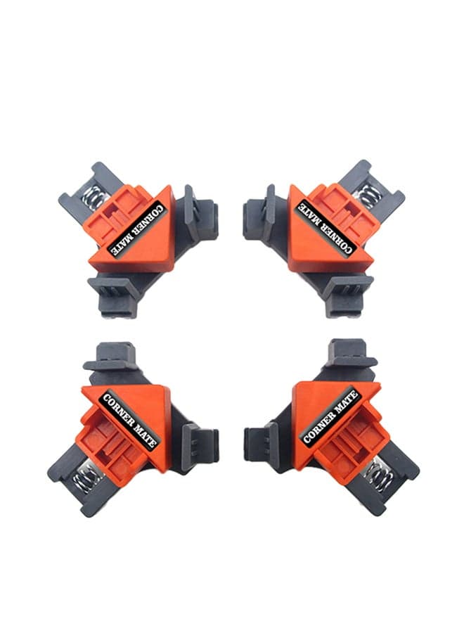 4-Piece Picture Frame Corner Clamps Multicolour 20.00x6.00x18.00cm