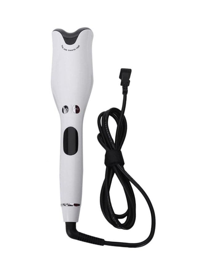 Rose Shape Automatic Hair Curler Wand White