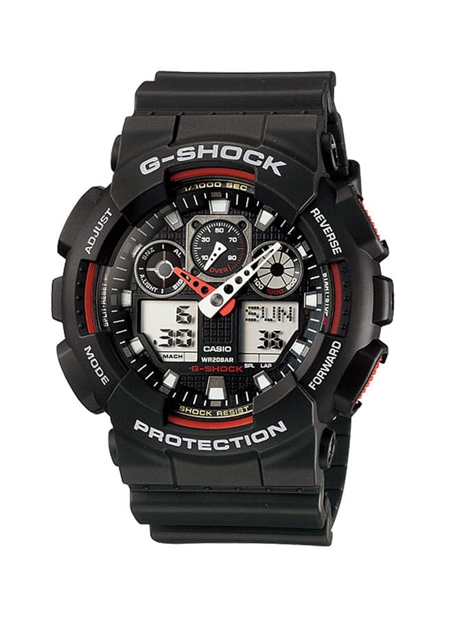men Resin Analog/Digital Wrist Watch GA-100-1A4DR