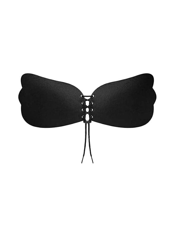 Silicone Stick-On Bra Black
