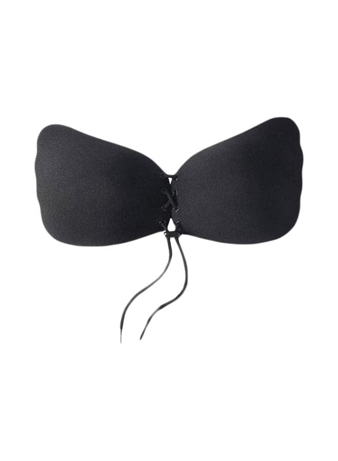 Silicone Stick-On Bra Black