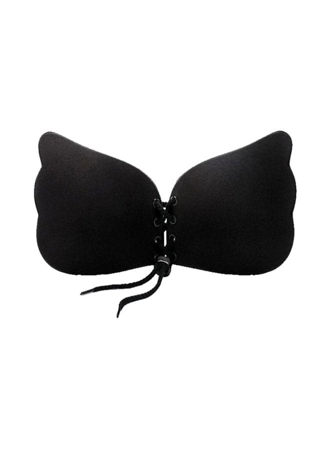 Silicone Stick-On Bra Black