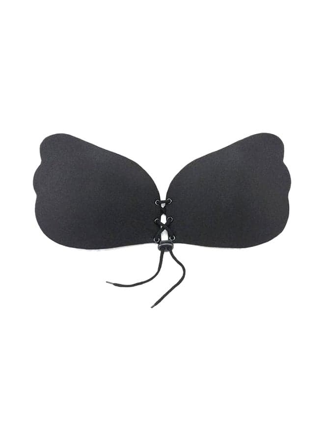 Silicone Stick-On Bra Black