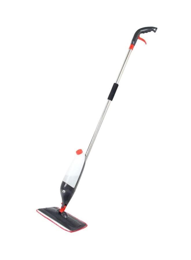 Microfiber Rotating Mop With Spray Silver/White/Black